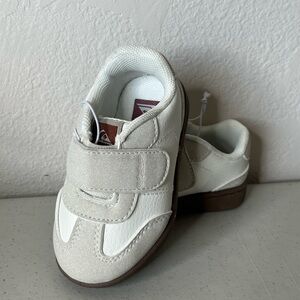 Quiksilver Kids White & Brown Velcro Sneakers